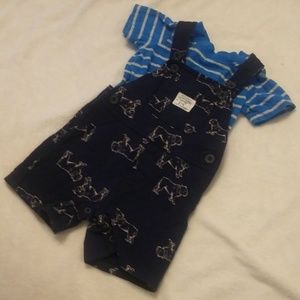 Carter's Toddler Boy Overall Shorts